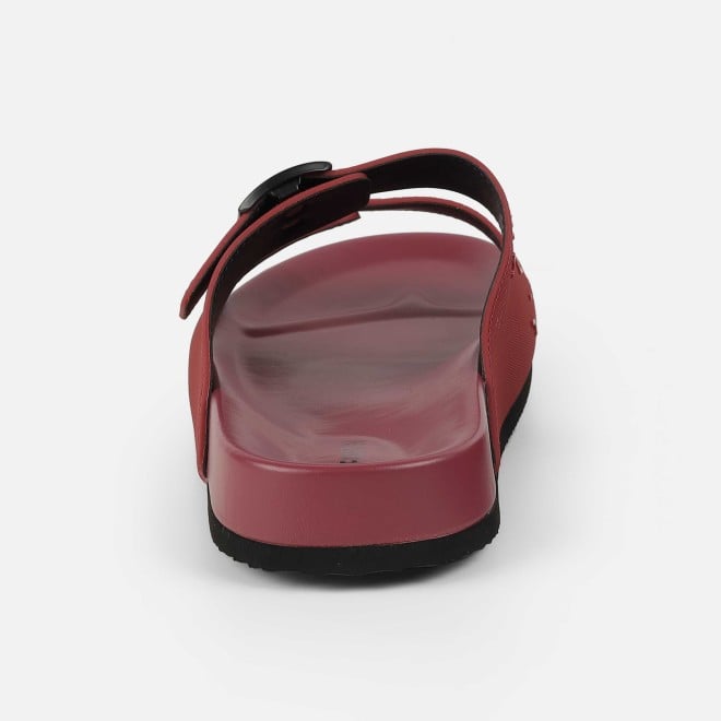 J.Fontini Men Red Casual Slippers (SKU: 60-182-18-40)