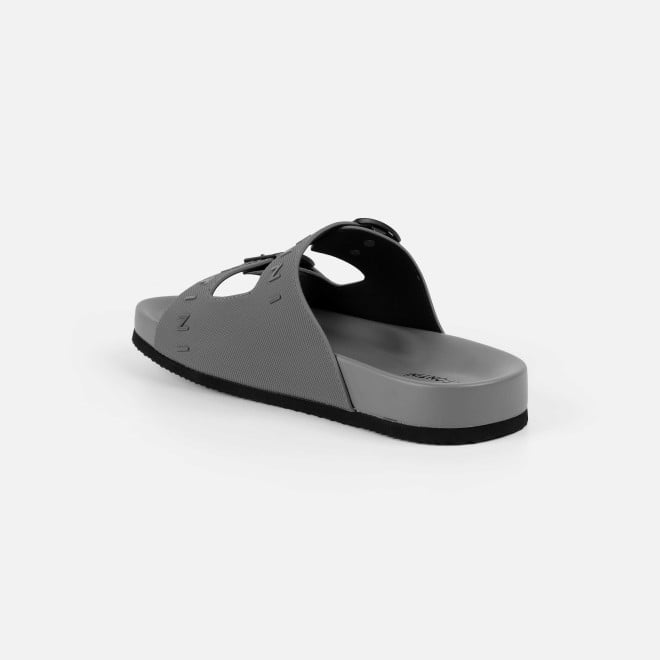 J.Fontini Men Grey Casual Slippers (SKU: 60-182-14-40)