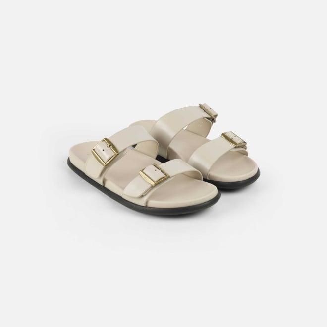 J.Fontini Men Beige Casual Slippers (SKU: 60-183-20-40)