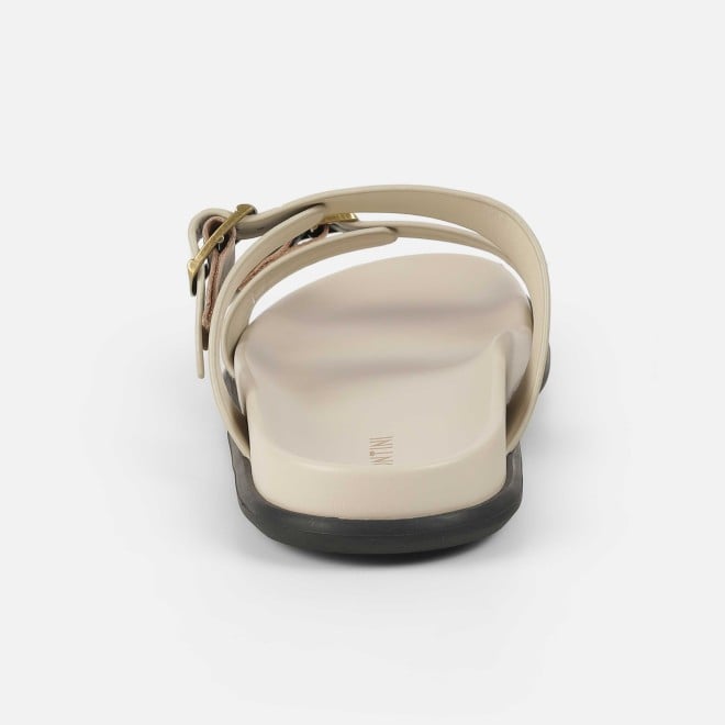 J.Fontini Men Beige Casual Slippers (SKU: 60-183-20-40)