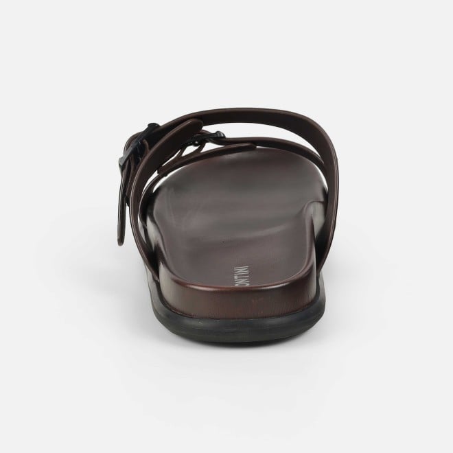 J.Fontini Men Coffee Casual Slippers (SKU: 60-183-55-44)