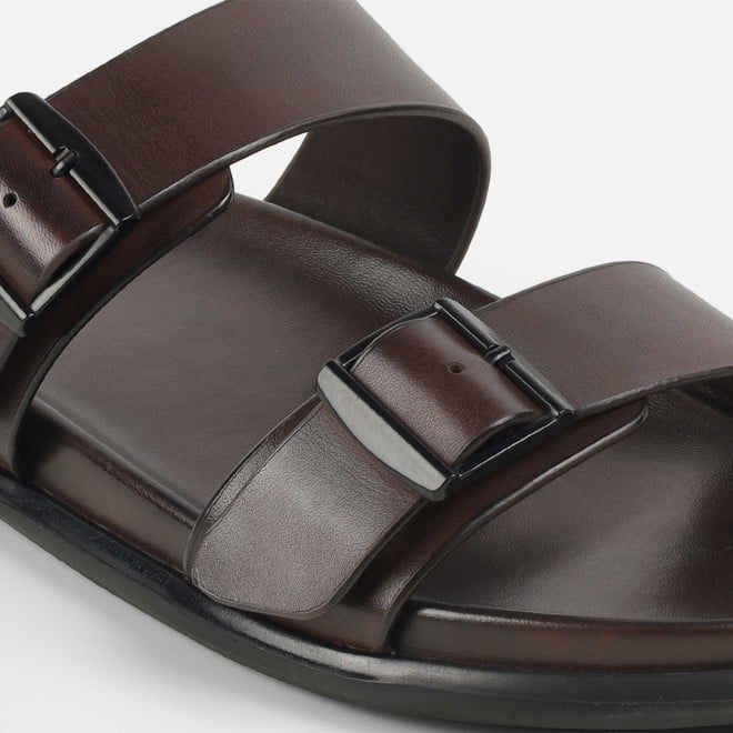 J.Fontini Men Coffee Casual Slippers (SKU: 60-183-55-44)