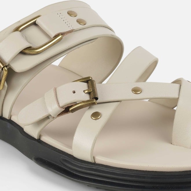 J.Fontini Men Beige Casual Slippers (SKU: 60-184-20-40)