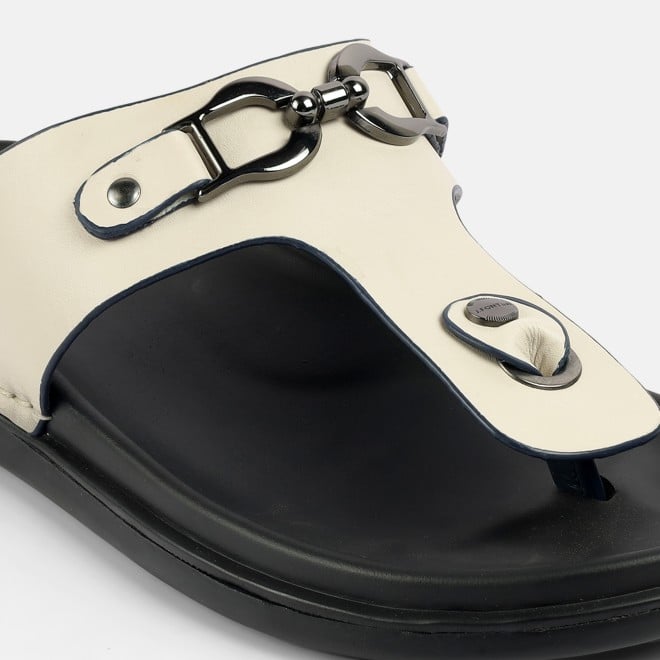 J.Fontini Men Beige Casual Slippers (SKU: 60-188-20-41)