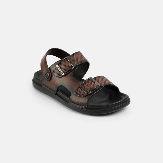 J.Fontini Men Brown Casual Sandals (SKU: 60-189-12-40)