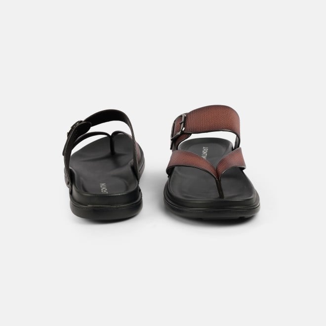 J.Fontini Men Tan Casual Slippers (SKU: 60-191-23-44)