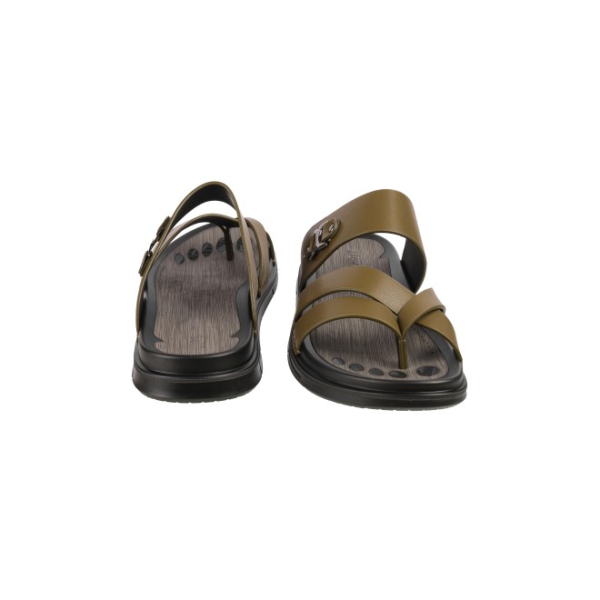 J.Fontini Men Olive Casual Slippers (SKU: 60-1L-49-46)