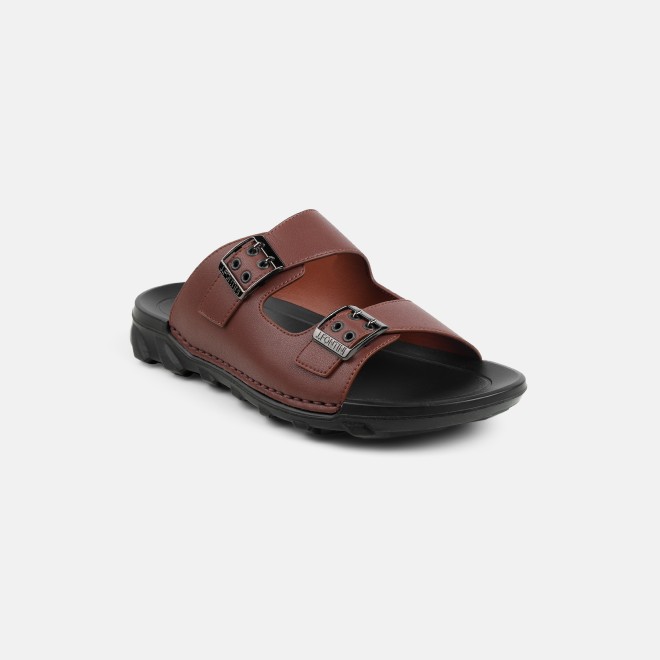 J.Fontini Men Brown Casual Slippers (SKU: 60-218-12-40)