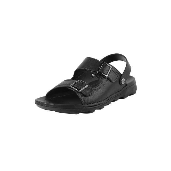 J.Fontini Men Black Casual Sandals (SKU: 60-219-11-40)