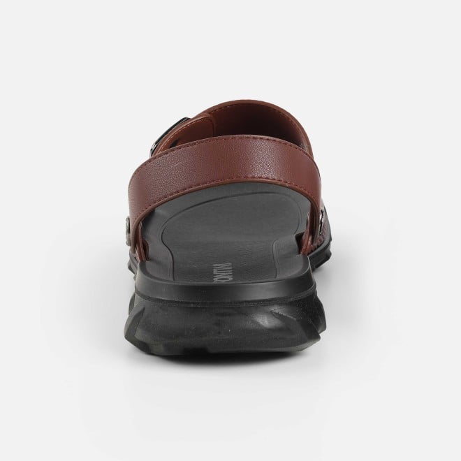J.Fontini Men Brown Casual Sandals (SKU: 60-219-12-40)