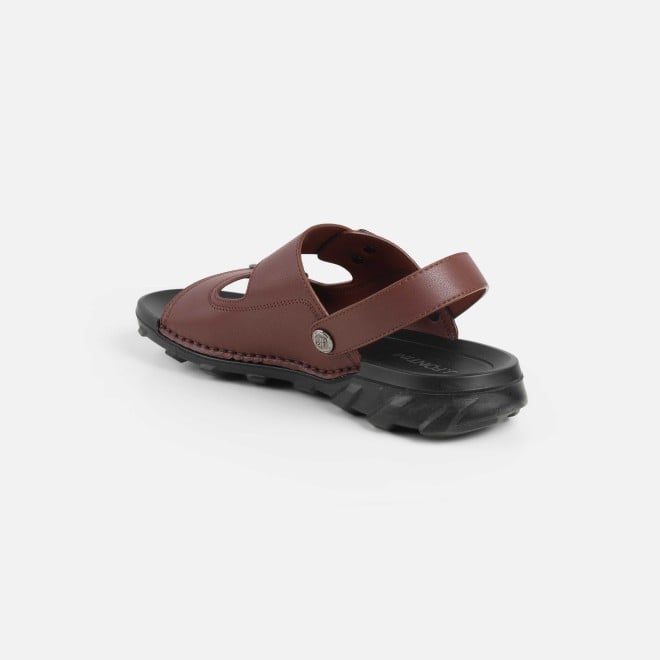 J.Fontini Men Brown Casual Sandals (SKU: 60-219-12-40)