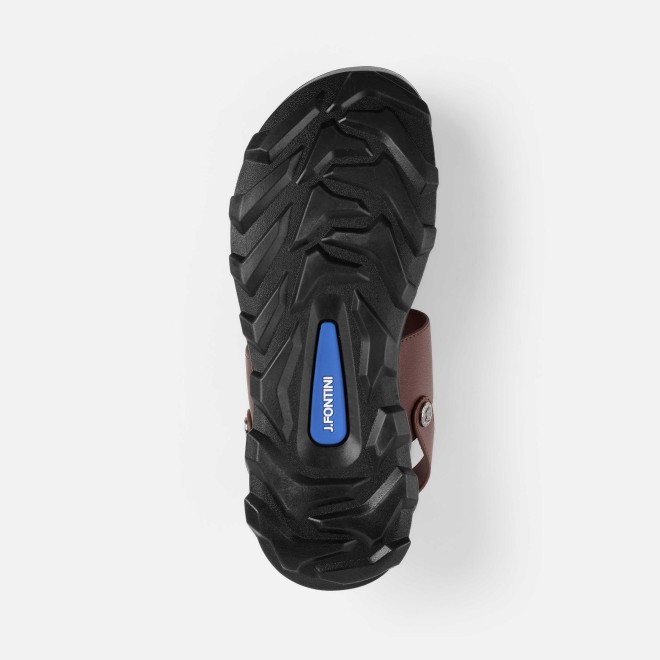 J.Fontini Men Brown Casual Sandals (SKU: 60-220-12-41)