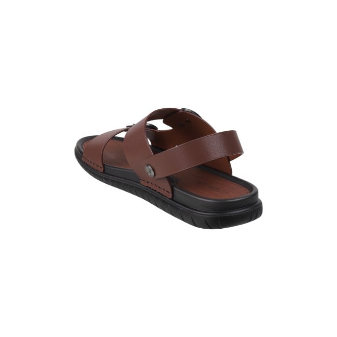 J.Fontini Men Brown Casual Sandals (SKU: 60-2L-12-46)