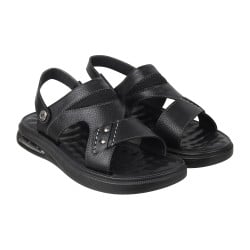 Men Black Casual Sandals