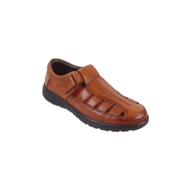 J.Fontini Men Tan Casual Sandals (SKU: 60-48-23-40)