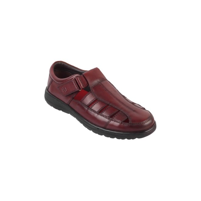 J.Fontini Men Wine Casual Sandals (SKU: 60-48-58-40)