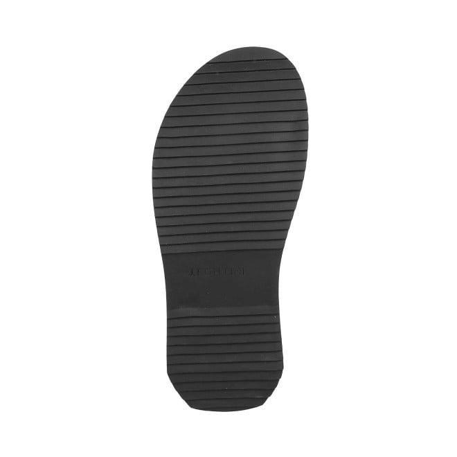 J.Fontini Men Black Casual Slippers (SKU: 60-64-11-40)