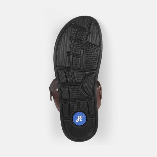 J.Fontini Men Brown Casual Slippers (SKU: 60-69L-12-46)