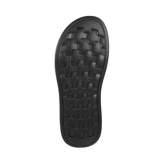 J.Fontini Men Black Casual Slippers (SKU: 60-70-11-40)