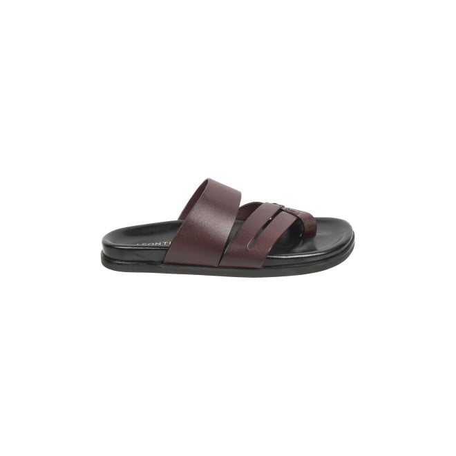 J.Fontini Men Wine Casual Slippers (SKU: 60-73-58-41)