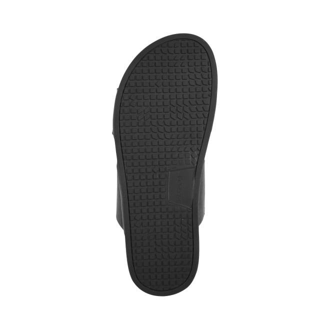 J.Fontini Men Black Casual Slippers (SKU: 60-75-11-43)