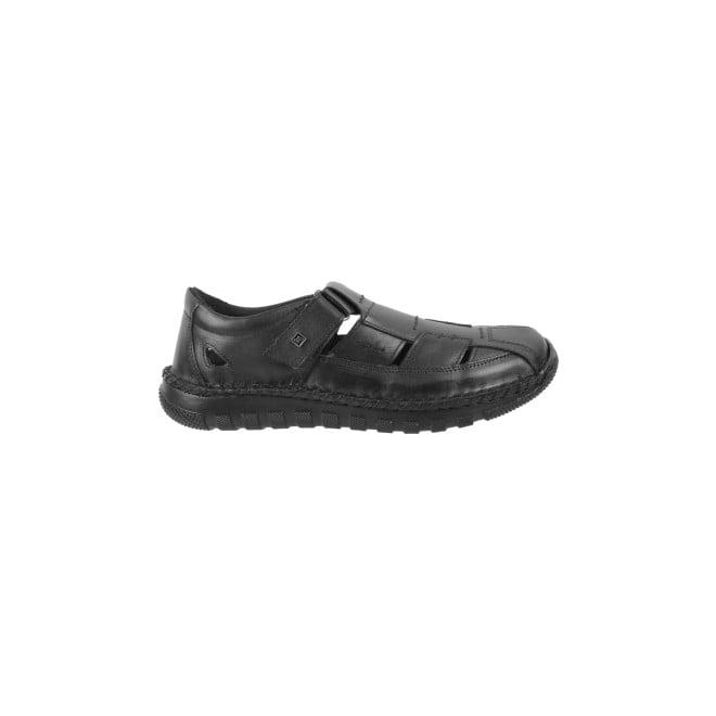 Mochi Men Black Casual Sandals (SKU: 60-86-11-42)