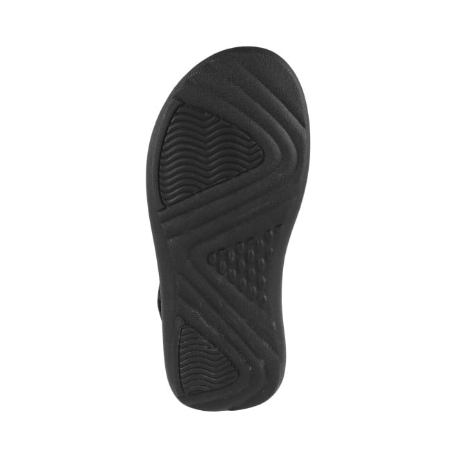 J.Fontini Men Black Casual Sandals (SKU: 60-87-11-40)