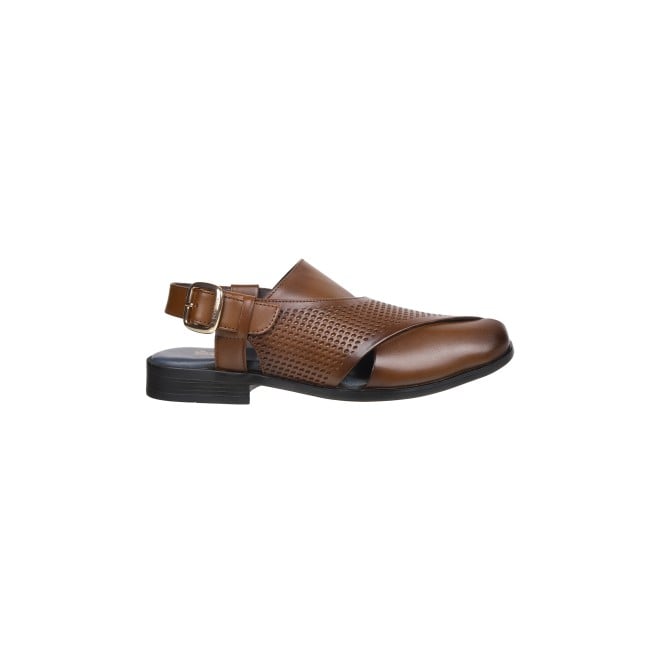 J.Fontini Men Tan Ethnic Pathanis (SKU: 60-94-23-40)