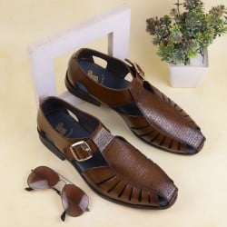 Buy J.Fontini Men Tan Ethnic Sandals Online SKU 60 95 23 41 Mochi Shoes