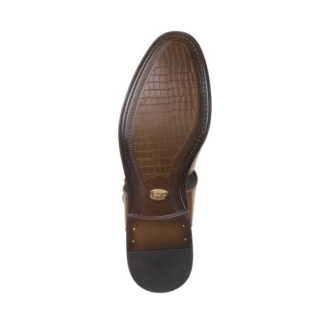 J.Fontini Men Tan Ethnic Sandals (SKU: 60-95-23-40)