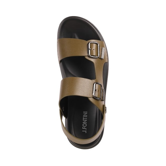 Mochi Men Olive Casual Sandals (SKU: 60-9949-49-40)