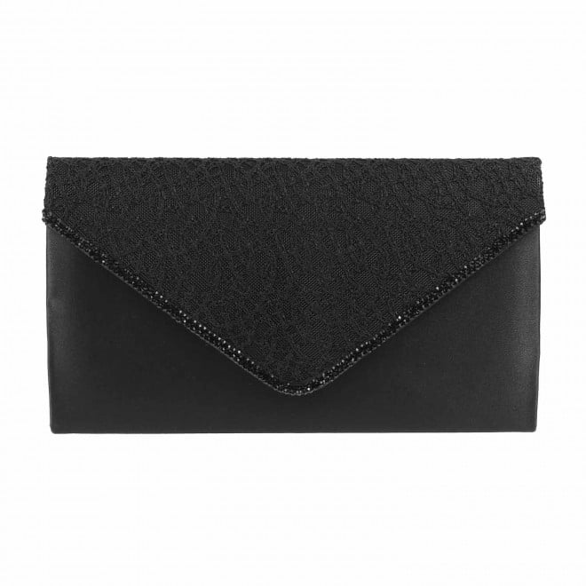 Mochi Women Black Bag Envelope Clutch