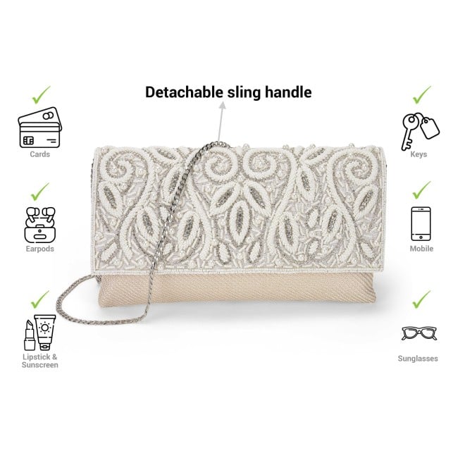 Mochi Women Off-white Evening Bag (SKU: 65-158-66-10)