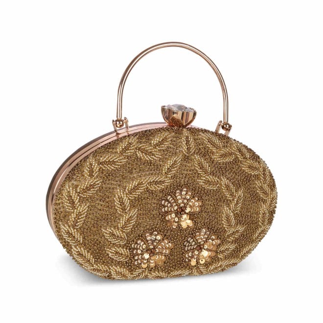 Mochi Women Antique Gold Ethnic-Wedding Sling Bag (SKU: 65-299-28-10)