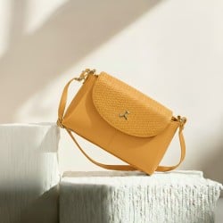 Women Yellow Sling Bag