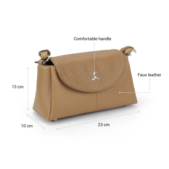 Mochi Women Brown Sling Bag (SKU: 66-1006-12-10)