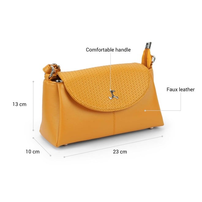 Mochi Women Yellow Sling Bag (SKU: 66-1006-33-10)