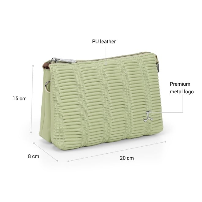 Mochi Women Green Sling Bag (SKU: 66-1007-21-10)
