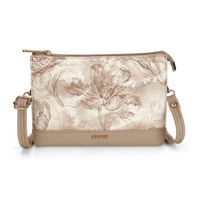 Mochi Women Beige Sling Bag (SKU: 66-1008-20-10)