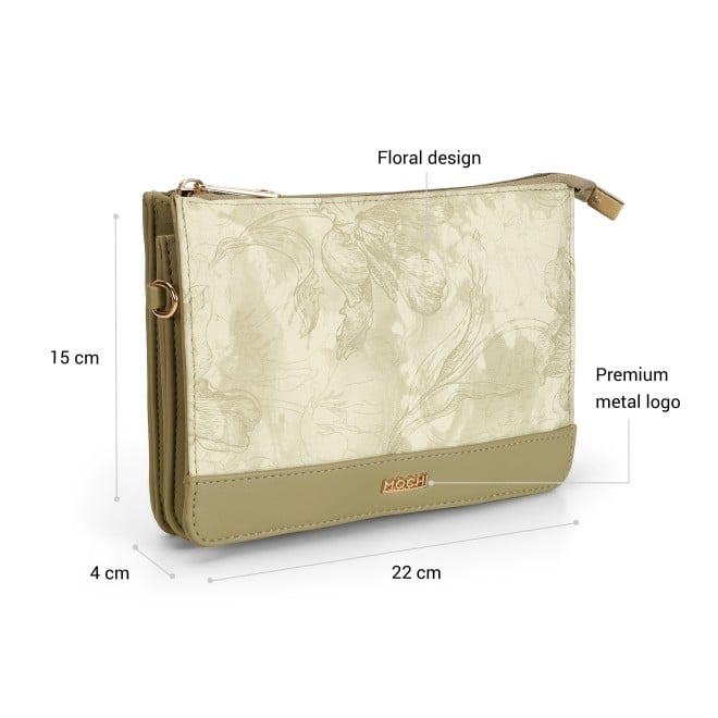 Mochi Women Green Sling Bag (SKU: 66-1008-21-10)