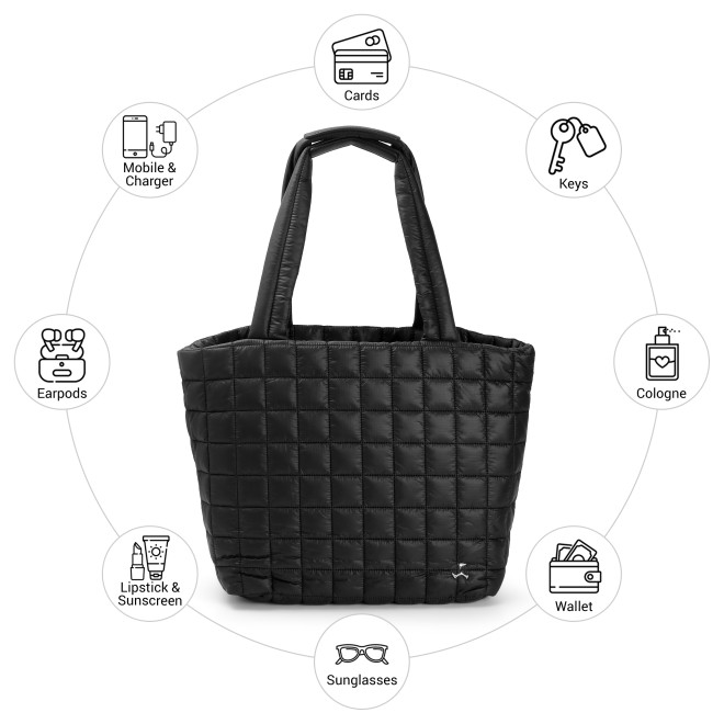 Mochi Women Black Shoulder Bag (SKU: 66-1009-11-10)