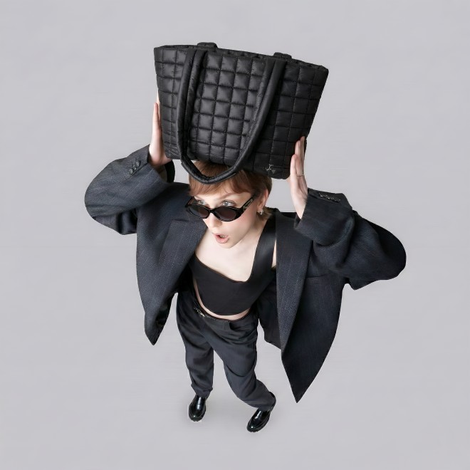 Mochi Women Black Shoulder Bag (SKU: 66-1009-11-10)