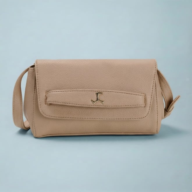 Mochi Women Beige Sling Bag