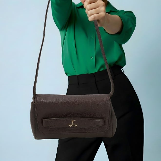 Mochi Women Brown Sling Bag (SKU: 66-1010-12-10)