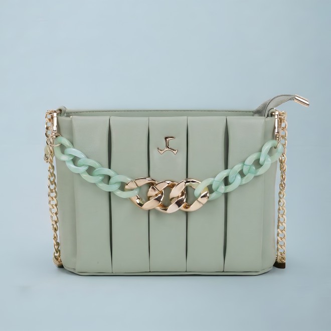 Mochi Women Green Evening Bag