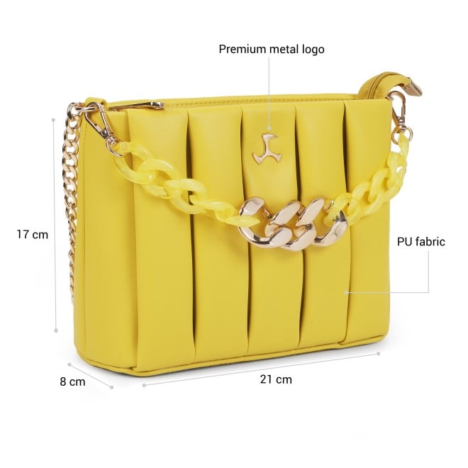 Mochi Women Yellow Evening Bag (SKU: 66-1020-33-10)