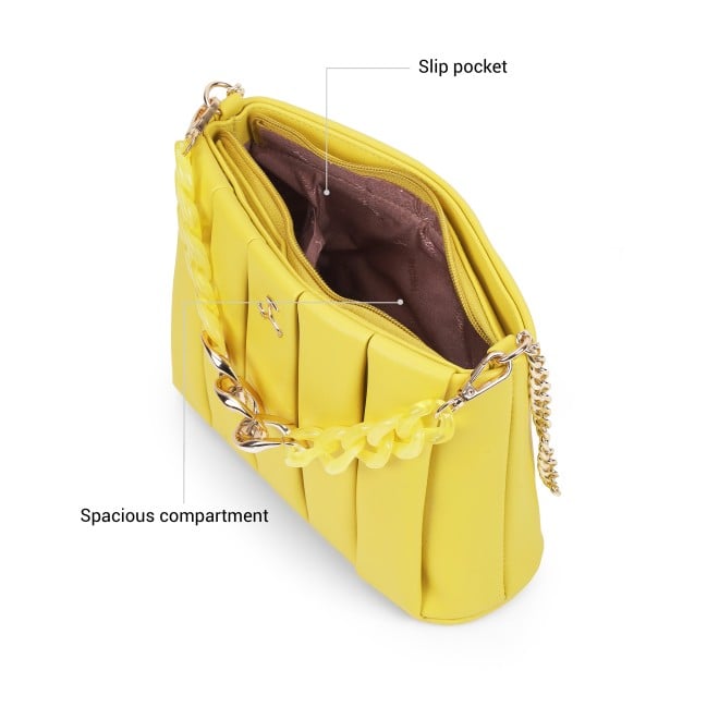 Mochi Women Yellow Evening Bag (SKU: 66-1020-33-10)