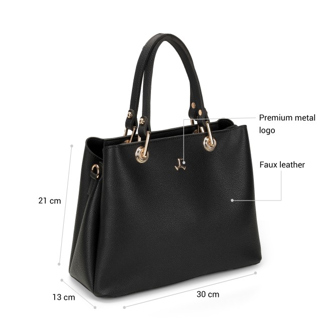 Mochi Women Black Satchel Bag (SKU: 66-1038-11-10)