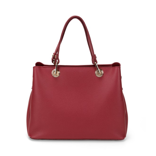 Mochi Women Maroon Satchel Bag (SKU: 66-1038-44-10)