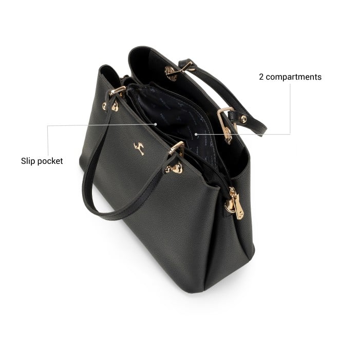 Mochi Women Black Satchel Bag (SKU: 66-1038-11-10)